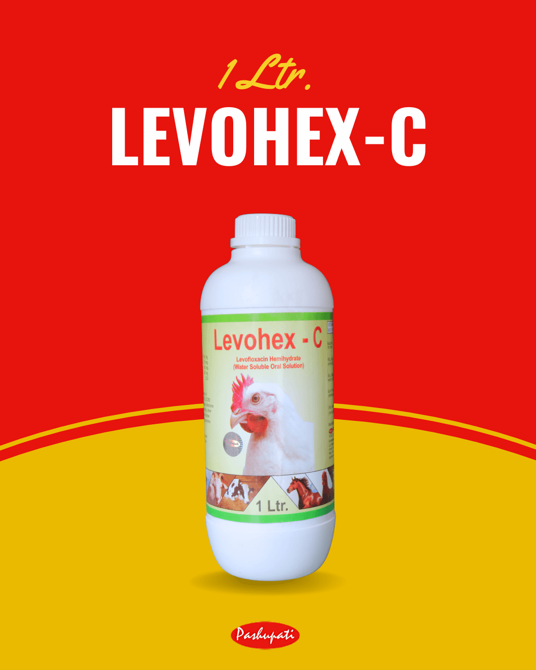 LevoHex -C Poultry Feed Supplement 1L