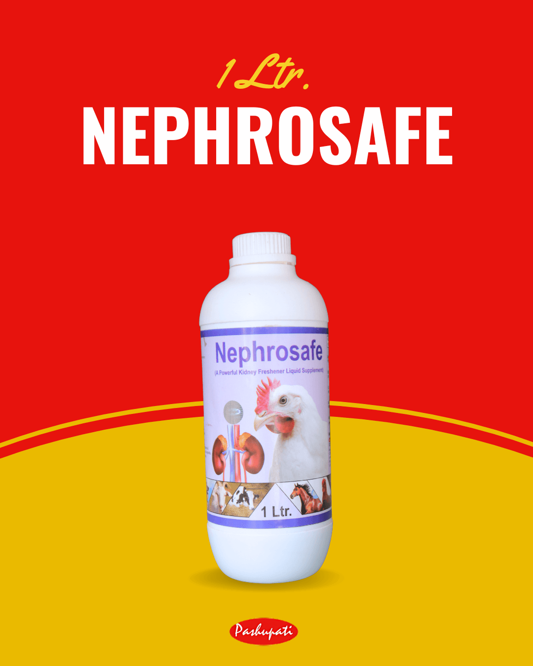 Nephrosafe Poultry Feed Supplement 1L