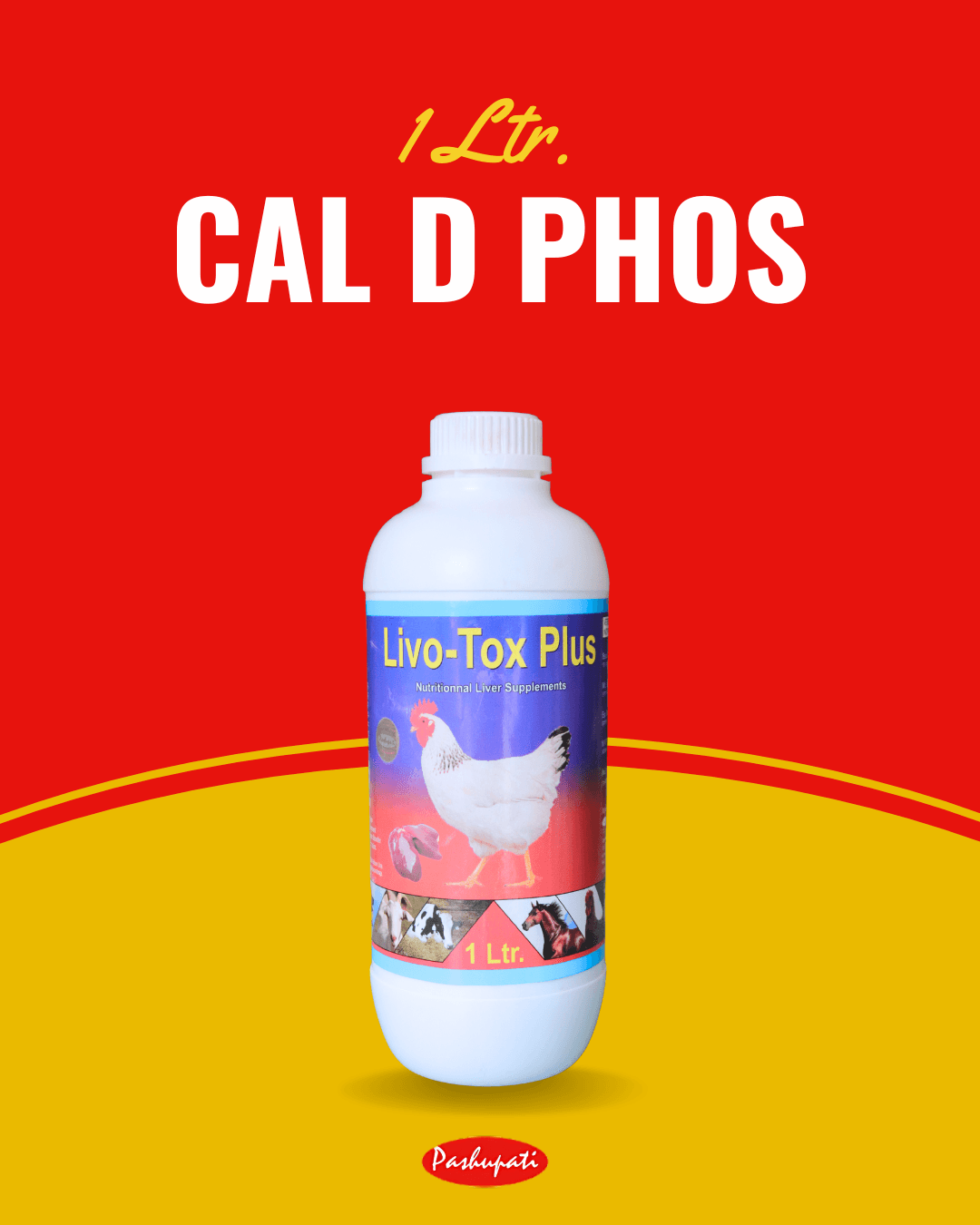 Cal D Phos Forte Poultry Feed Supplement 1L